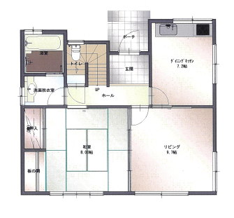 錦町江栗　中古住宅　2階建て　4LDK　随時内覧可能！